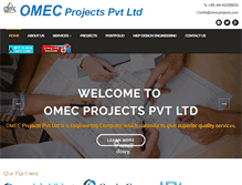 Tablet Screenshot of omecprojects.com